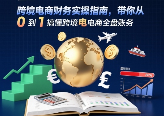 跨境电商财务实操指南，带你从0到1搞懂跨境电商全盘账务-灵感工坊云网创