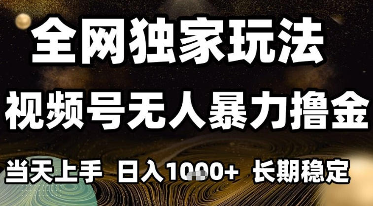 年底最新独家视频号无人直播撸礼物，小白也能轻松日入1k+，长期稳定，可批量复制【揭秘】-灵感工坊云网创